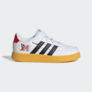 Adidas adidas Breaknet x Disney Mickey Mouse Kids Cloud White / Core Black / Bold Gold (IG7163)