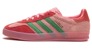 Adidas Gazelle Indoor “Pink Spark”: a cheerful color trio in a retro silhouette