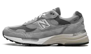 New Balance 992 “Grey Silver Metallic”: Made in USA powerhouse with a shine
