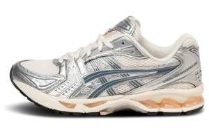 Asics Gel-Kayano 14 “Birch Pure Silver”: the smart middle ground