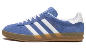 adidas Gazelle Indoor “Blue Fusion”: deep blue with a touch of gold