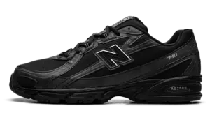 New Balance 740 “Black with Silver Metallic”: black with an edge