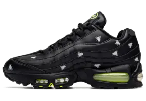 Air Max 95 PRM “Houseflies”: black with neon, darker than you think