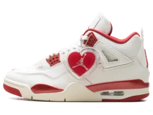 Air Jordan 4 “Valentine’s Day”: Ivory with a Red Accent