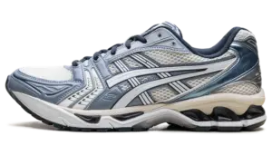 Asics GEL-Kayano 14 “Cream Raw Indigo”: cream with a blue twist