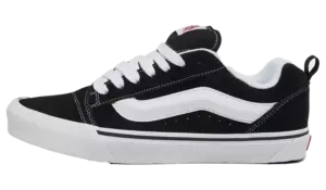 Vans Knu Skool “Black White”: the Old Skool, only thicker