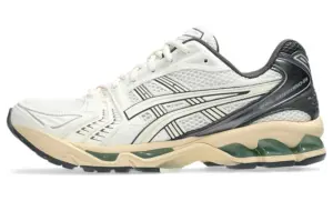 Asics Gel-Kayano 14 “Cream Obsidian Grey”: understated runner with character