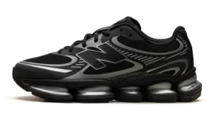 New Balance Abzorb 2000 “Black-Silver”: Y2K Tech in Wearable Black