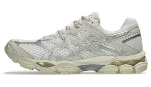 Asics Gel-Cumulus 16 “Cream Pure Silver”: one pair for the whole season
