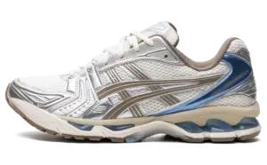 ASICS Gel-Kayano 14 “Cream/Pepper”: soft white with bite