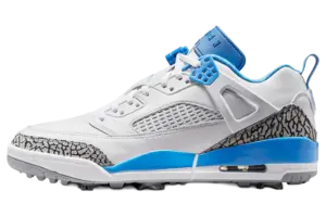 Jordan Spizike Golf UNC: University Blue on the green