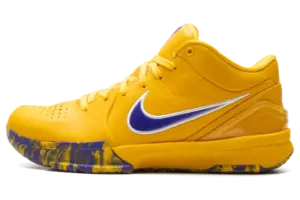 Nike Kobe 4 Protro “Draft Day Lakers”: purple and gold