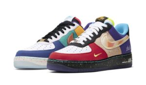 Nike Air Force 1 “What The LA”: loads of detail in jade