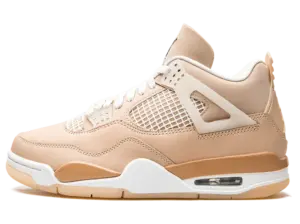 Air Jordan 4 “Shimmer”: nude nubuck that warms up your entire outfit