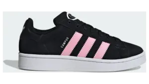 adidas Campus 00s in True Pink: black base, pink accent
