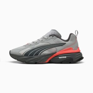 PUMA Fade Nitro™ V2 Gray Echo/Shadow Gray/Red Glamour (403299-11)