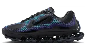 Nike Air Liquid Max “Radiant Blue” (IQ7634-004): blue light over black mesh