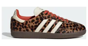 adidas Samba OG with leopard print: how to keep animal print wearable