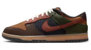 Nike Dunk Low Retro Premium (IB7746-201): a corduroy Dunk