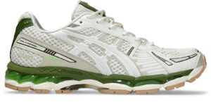 atmos gives the ASICS GEL-Kayano 12.1 a poison-green sole (1203B092-100)